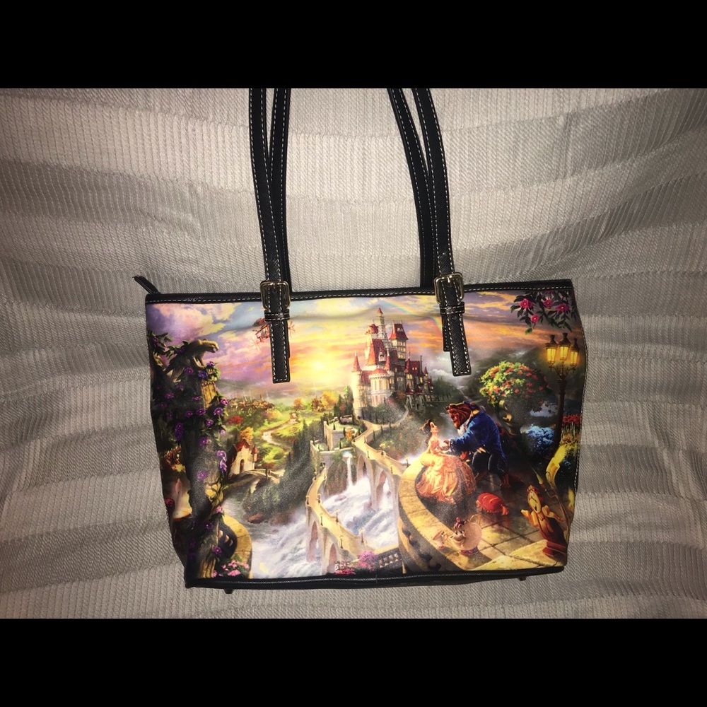 Custom Made Beauty and the Beast Purse